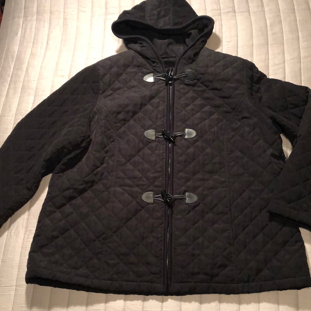 Braetan black quilted hood jacket size 2X - Picture 2 of 13